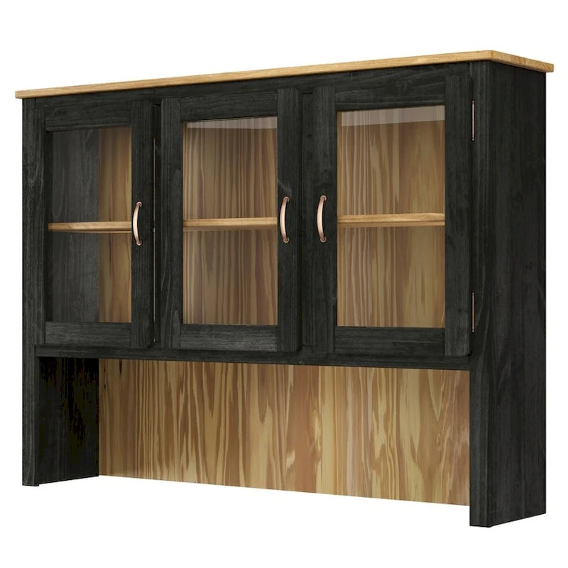 Vaisselier vert/noir, style étagère ouverte, 1 unité