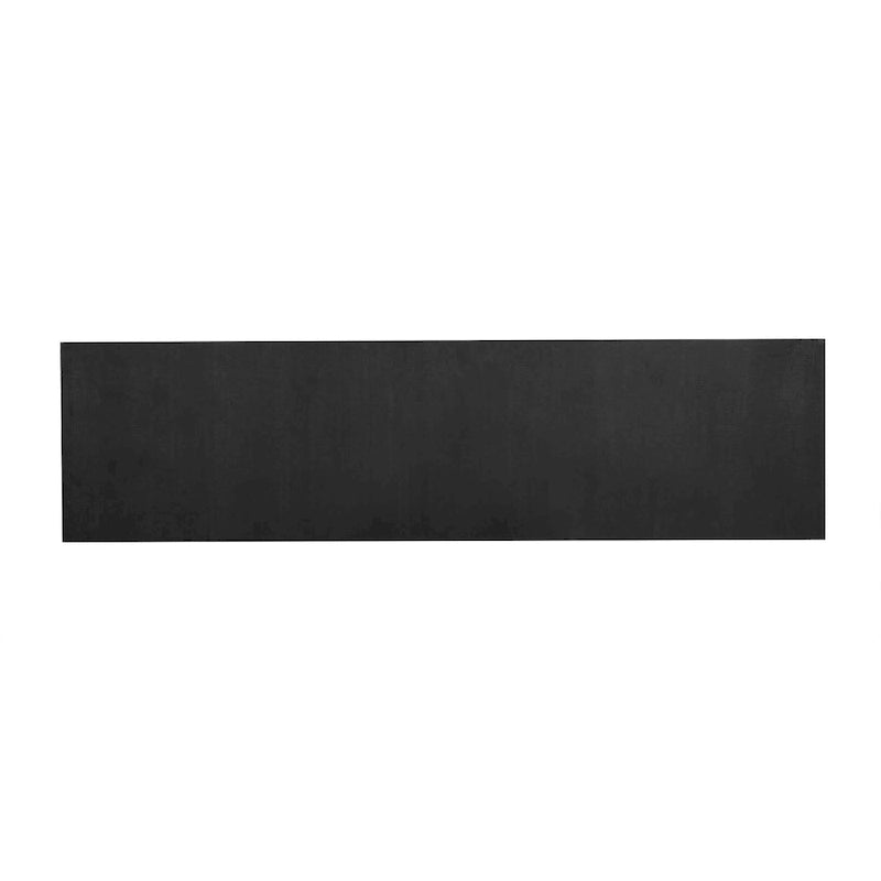 Meuble de rangement en placage de sapin – 5 pieds, porte arrondie, simple (noir / naturel / bleu marine)