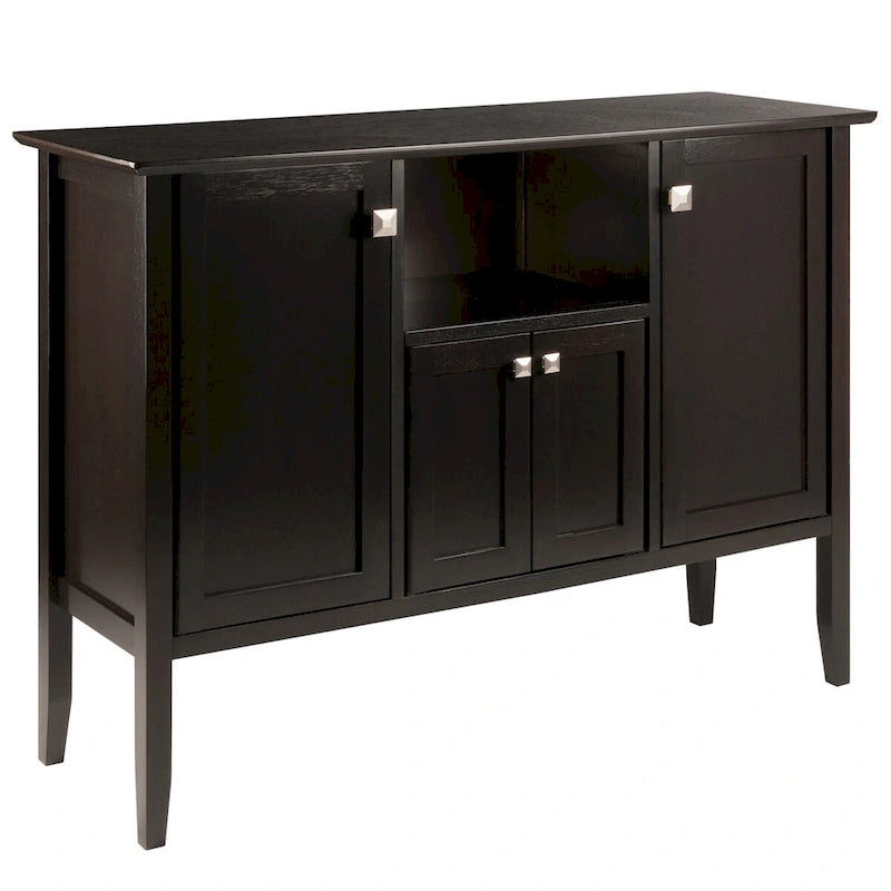 Meuble de buffet à café, style 3 portes — 117 cm (l) x 40 cm (P) x 85 cm (H)