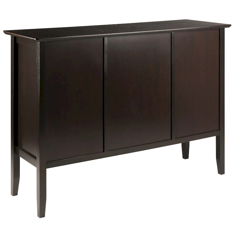 Meuble de buffet à café, style 3 portes — 117 cm (l) x 40 cm (P) x 85 cm (H)
