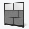 Modular Wall Room Divider System - Black Frame - 70 x 70 Starter Wall