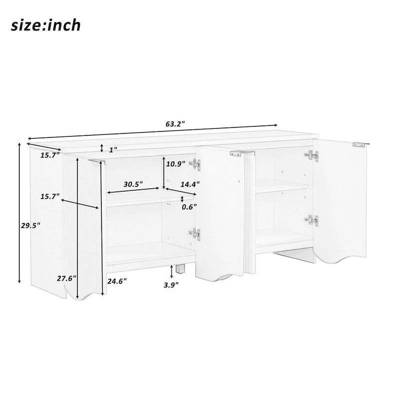 Armoire de rangement avec portes à rayures texturées – Noir / Blanc / Bleu marine, assemblage par 1 personne